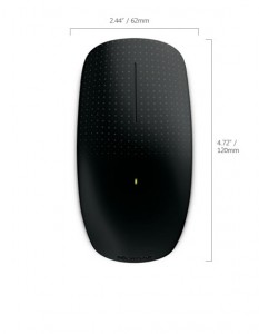 Touch Mouse - Fonte: Microsoft Touch Mouse - Fonte: Microsoft