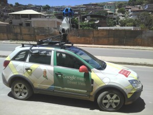 Carro do Google Street View
