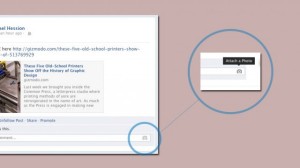 Foto nos comentarios Facebook