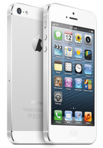 iPhone 5 na cor branca