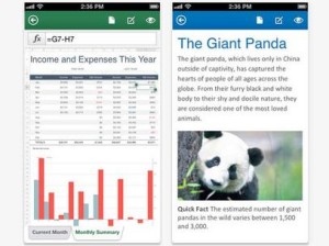 Office Mobile no iOS